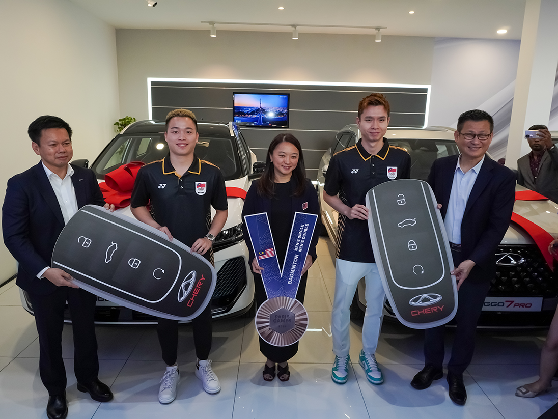 CHERY MALAYSIA CELEBRATES OLYMPIC MEDALLISTS
